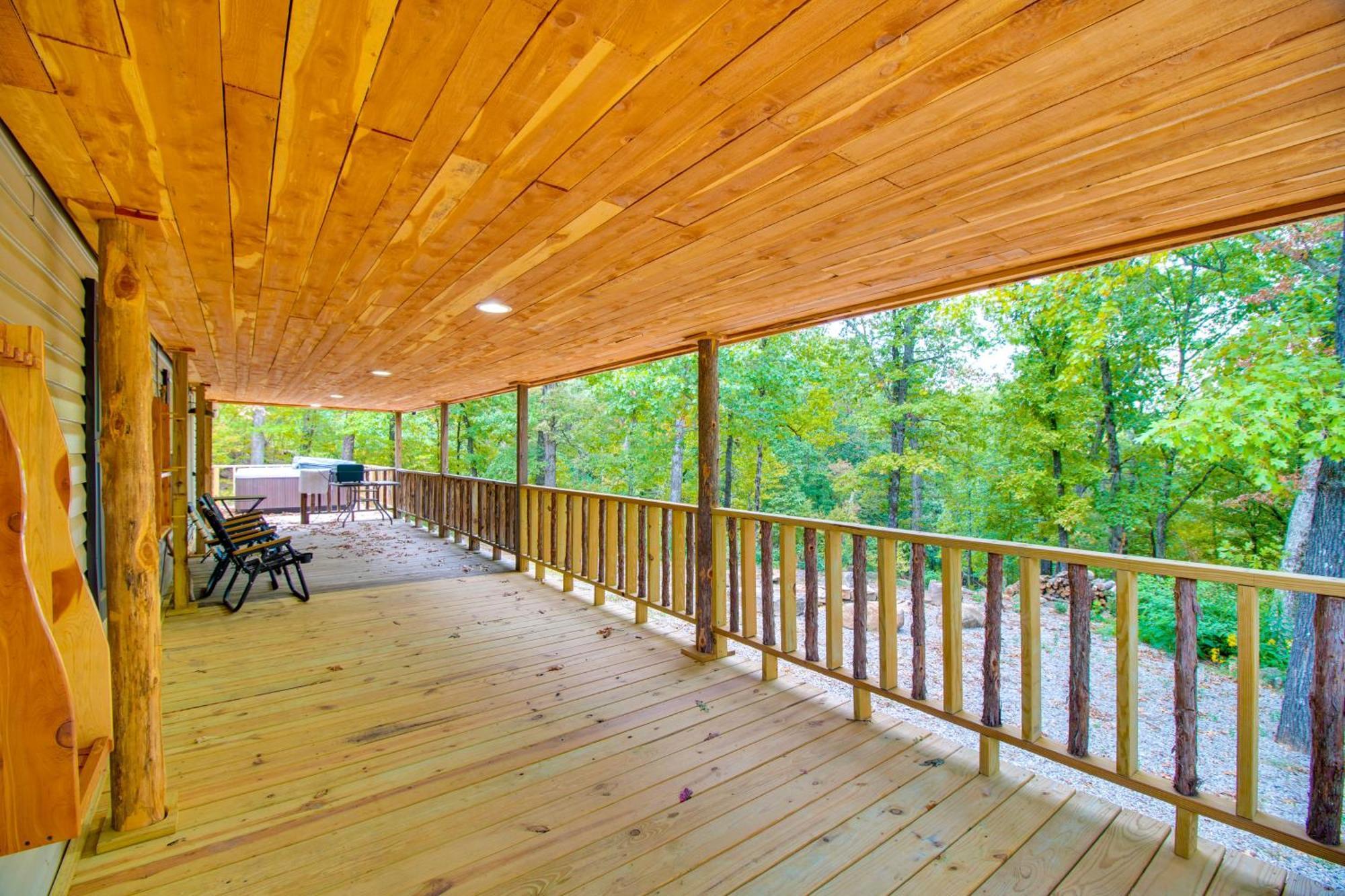 Ozark Mountain Cabin Rental On 300-Acre Ranch Zewnętrze zdjęcie
